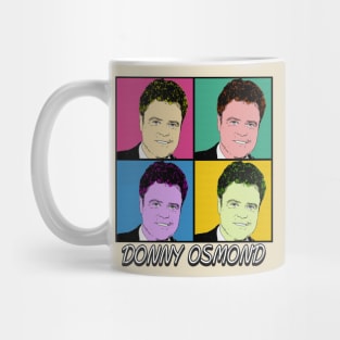 Donny Osmond 80s Pop Art Style Mug